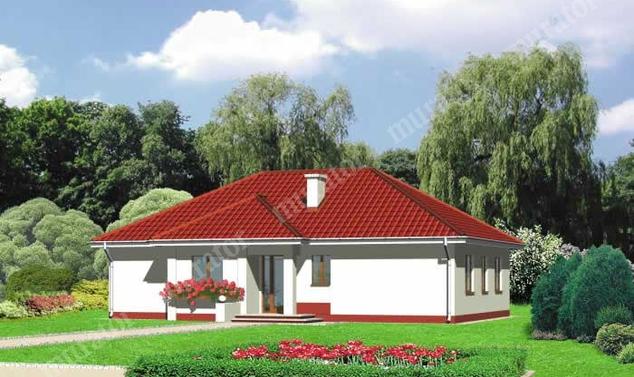 Projekt domu: Murator D12 – Przytulny - wariant I
